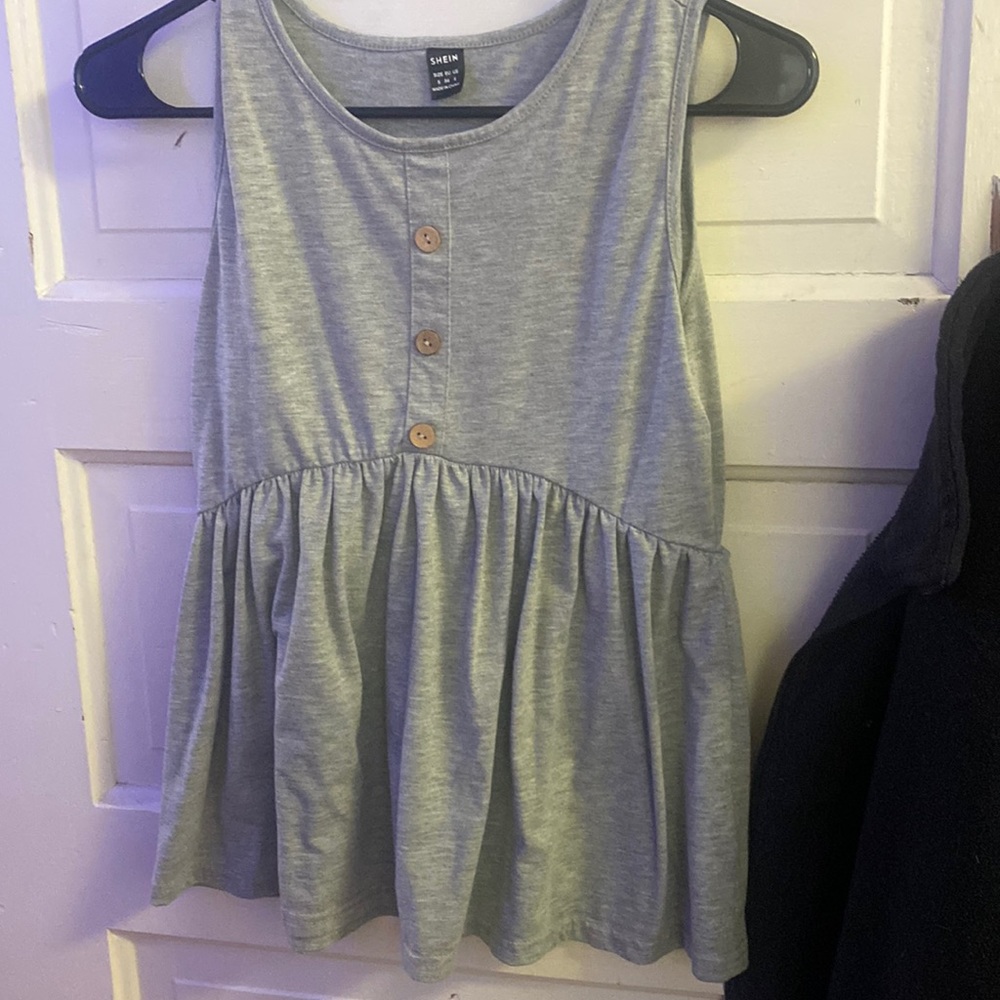 Tank top babydoll shirt from SHEIN size small